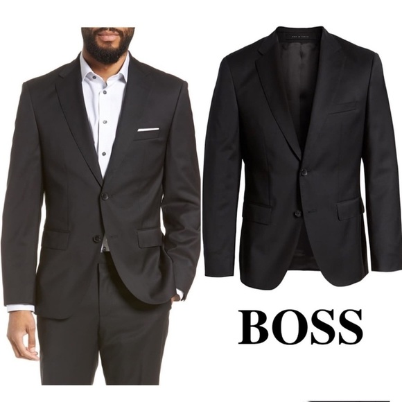 HUGO BOSS Johnstons Lenon Suit Jacket Blazer Sports Coat 40R - Picture 4 of 15